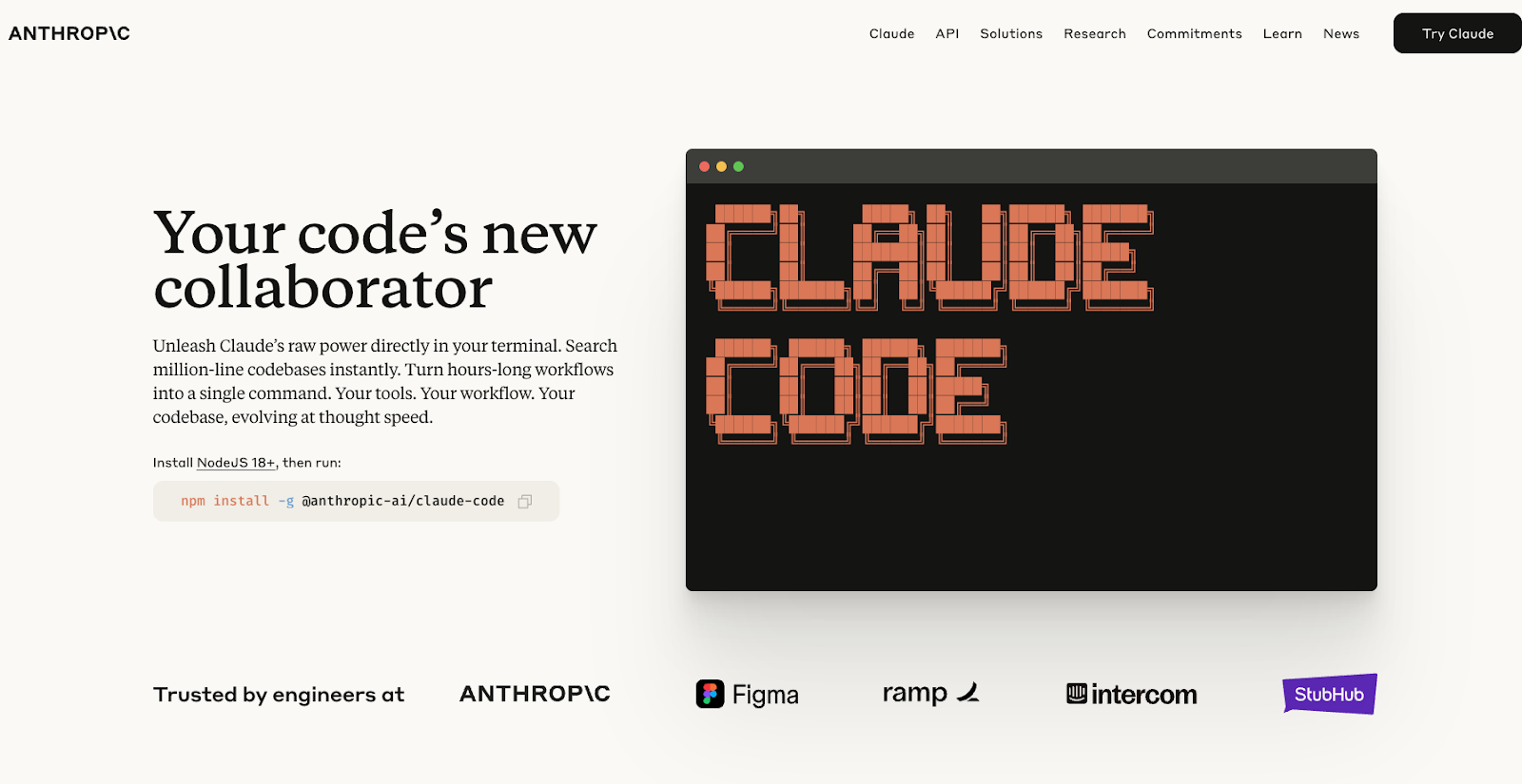 ClaudeCode website